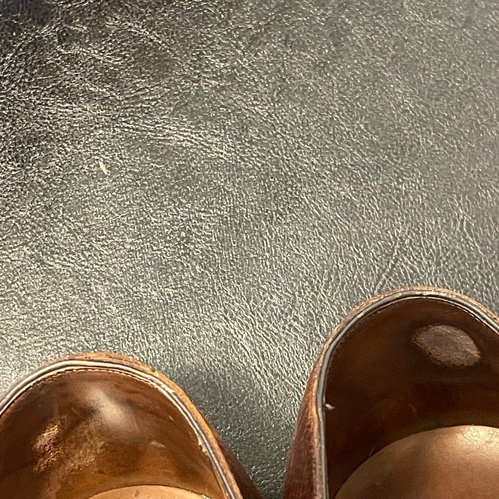 GAZIANO & GIRLING Carnegie Handmade oak Leather monk Shoes 10E / US 11 READ DESC - Picture 8 of 14